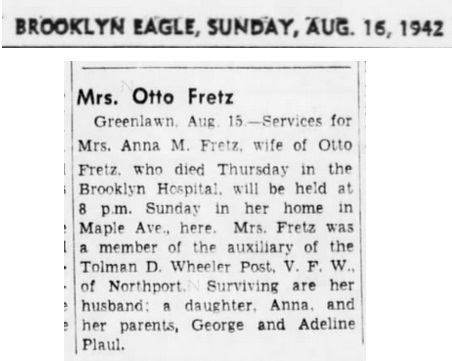 Anna Plaul Fretz Obituary