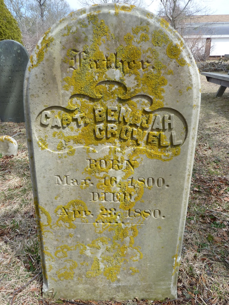 Benajah Crowell Cemetery Record