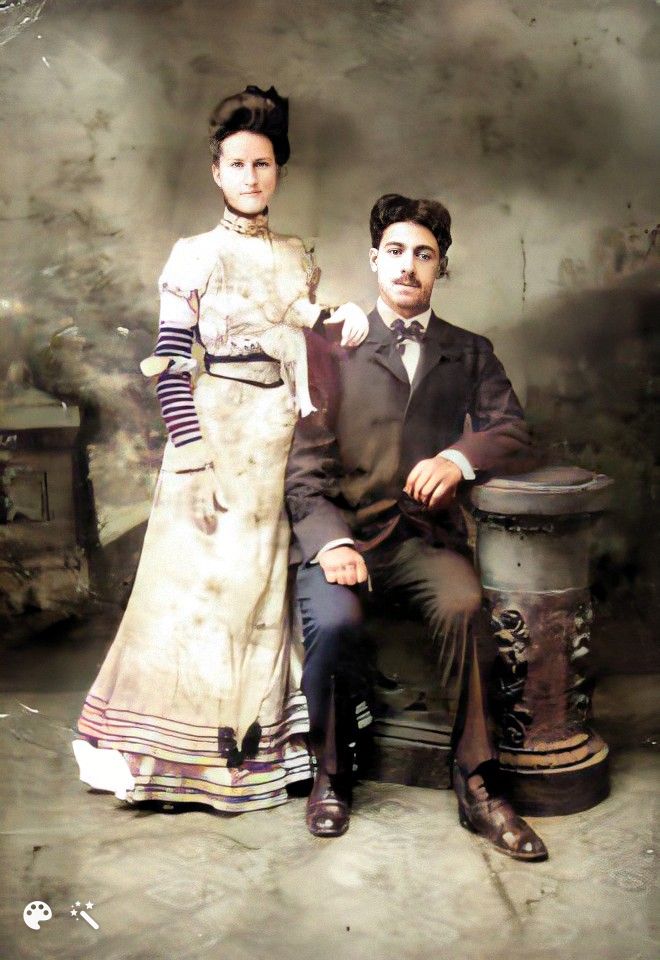 Louisa Leier and Ciro Lanzaro