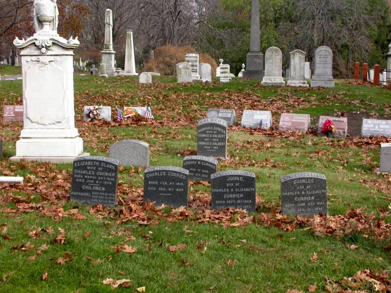 The Greenwood Cemetery Currier Family Plot