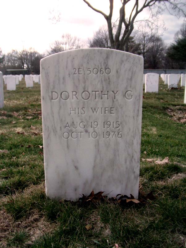 Headstone of Dorothy Leier Bosch at Long Island National Cemetery