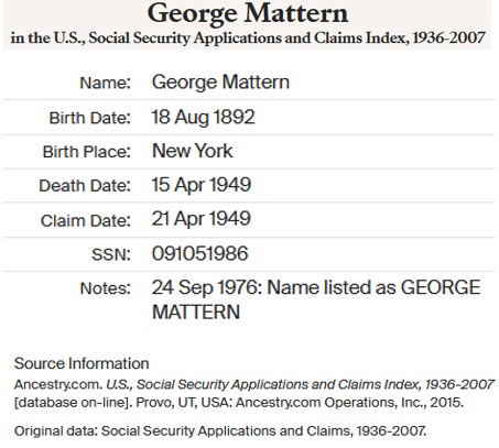 George Mattern SSACI