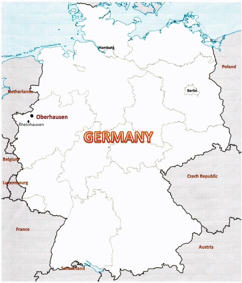 Map of Germany