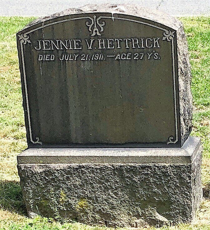 Jennie Hettrick Headstone